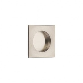 EMTEK BARN PRIVACY LOCK WITH FLUSH PULL PRIVACY SATIN NICKEL (US15) 222202