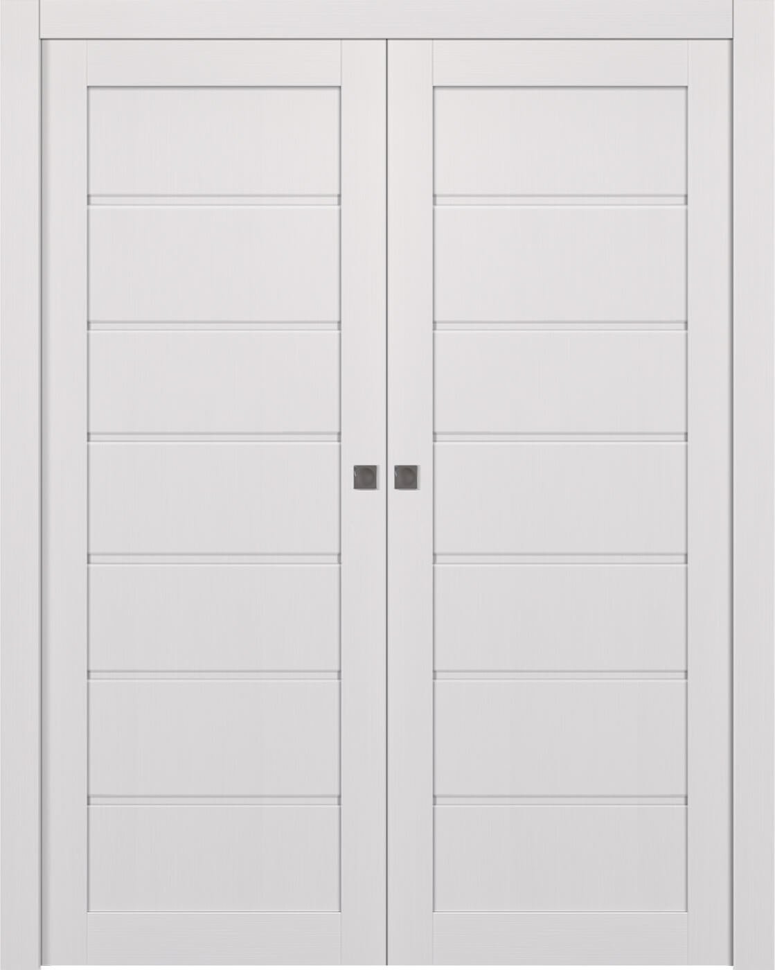 Alda Bianco Noble Double pocket doors