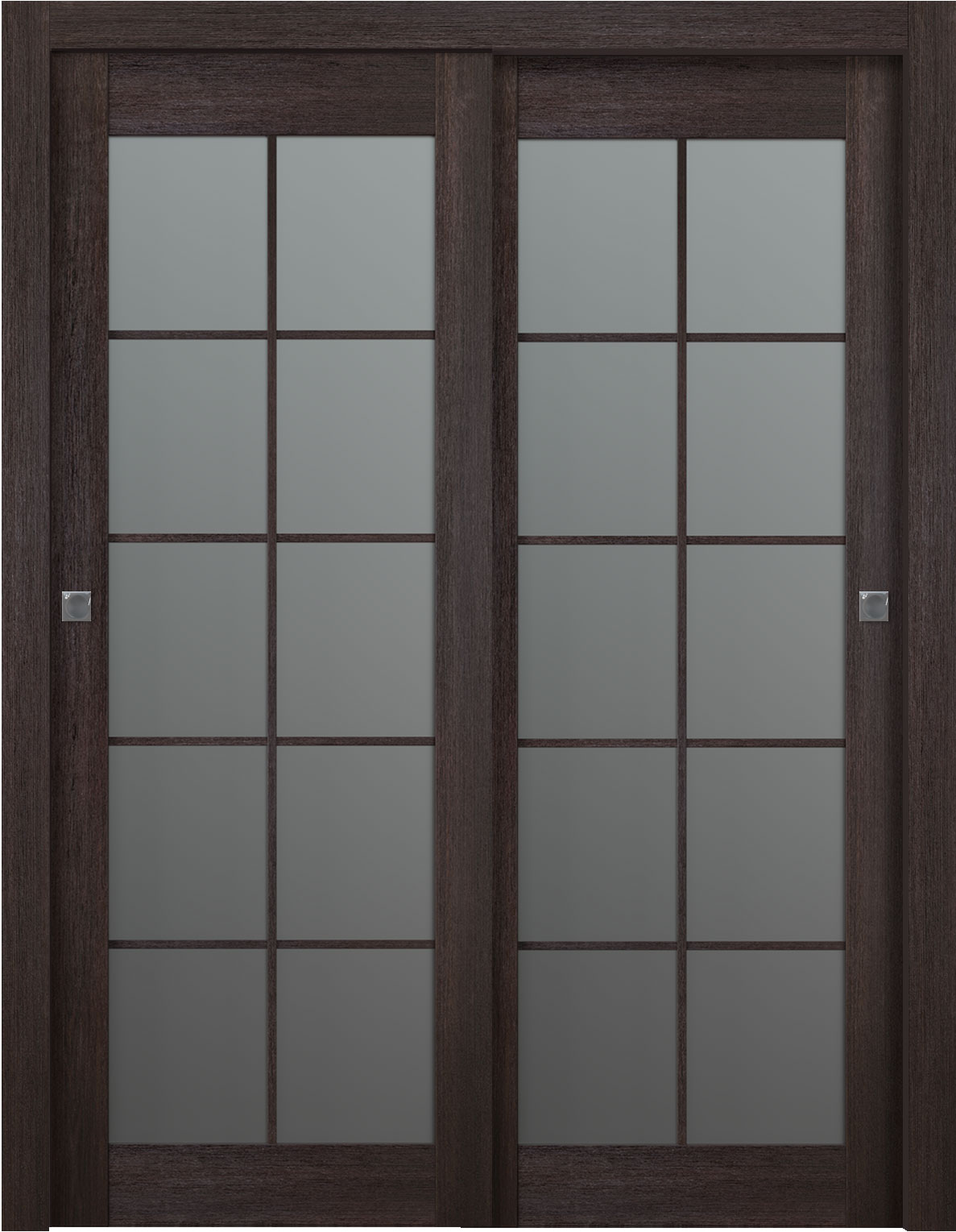 Avon 10 Lite Vetro Veralinga Oak Bypass doors