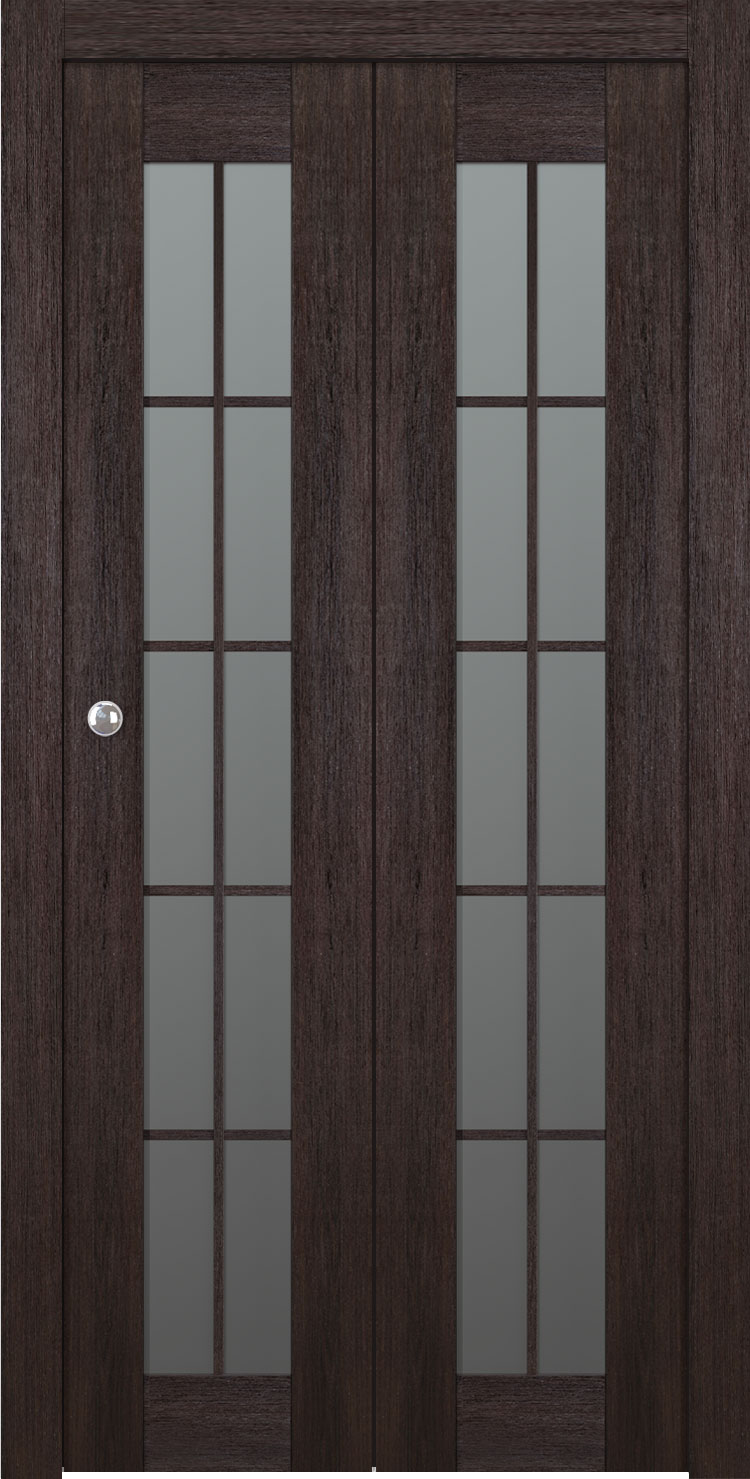 Avon 10 Lite Vetro Veralinga Oak Bi-folding doors