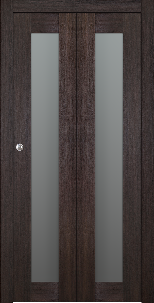 Avon 207 Vetro Veralinga Oak Bi-folding doors
