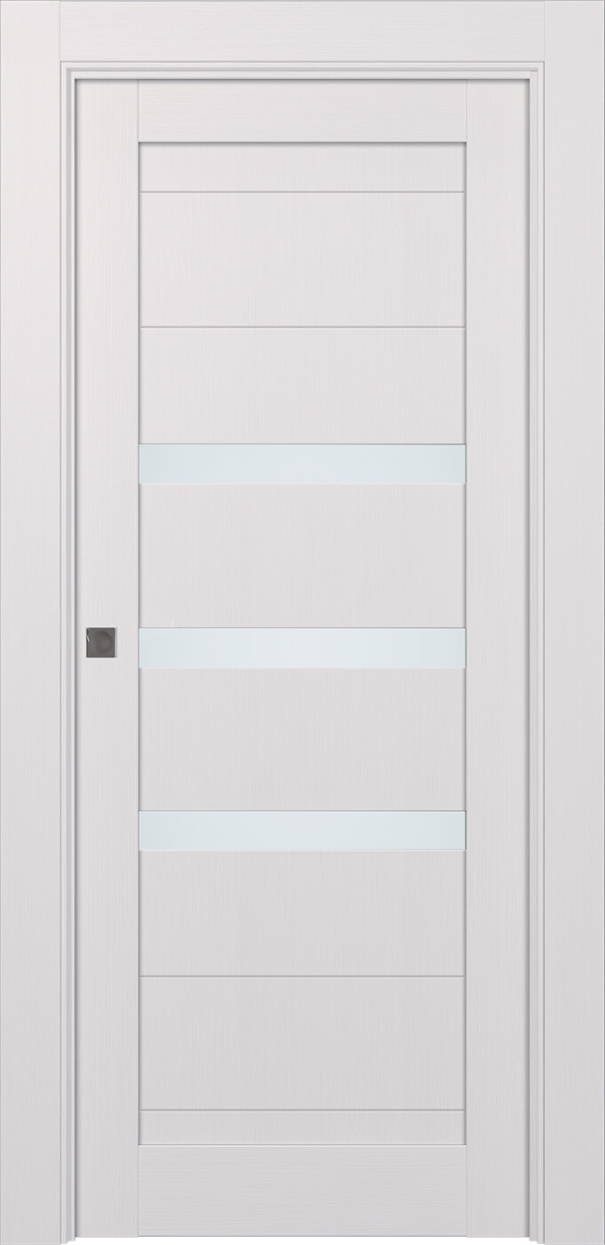 Dora Vetro Bianco Noble Pocket doors