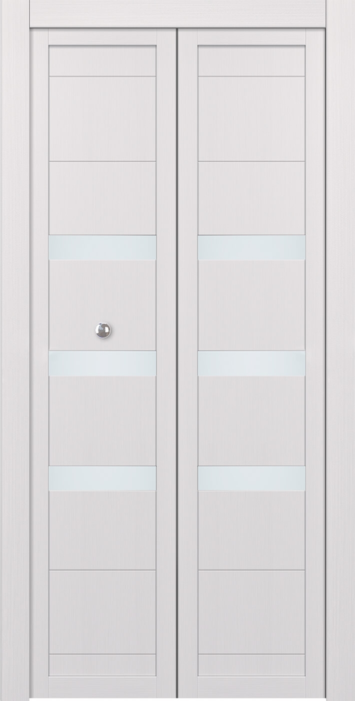 Dora Vetro Bianco Noble Bi-folding doors