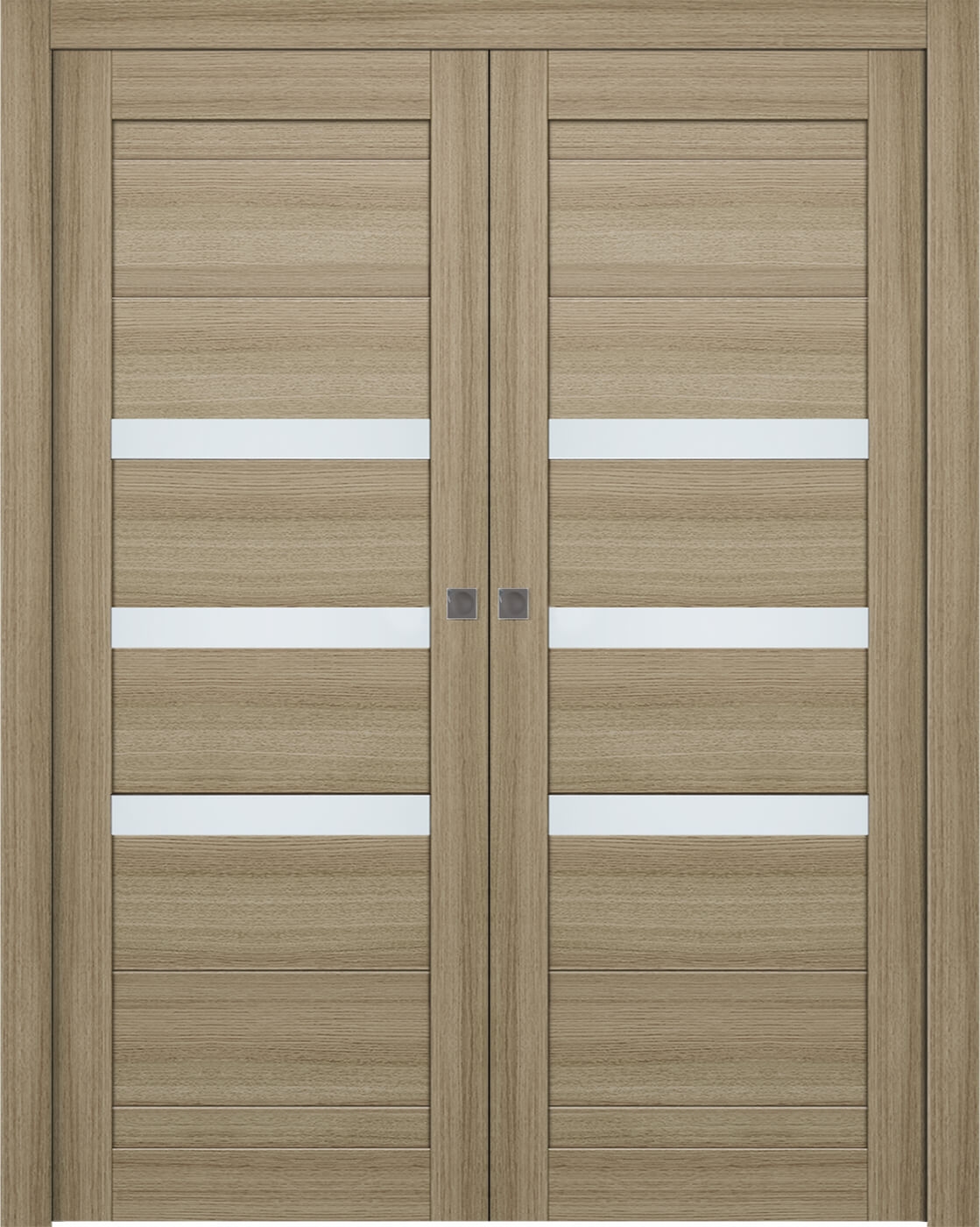 Dora Vetro Shambor Double pocket doors