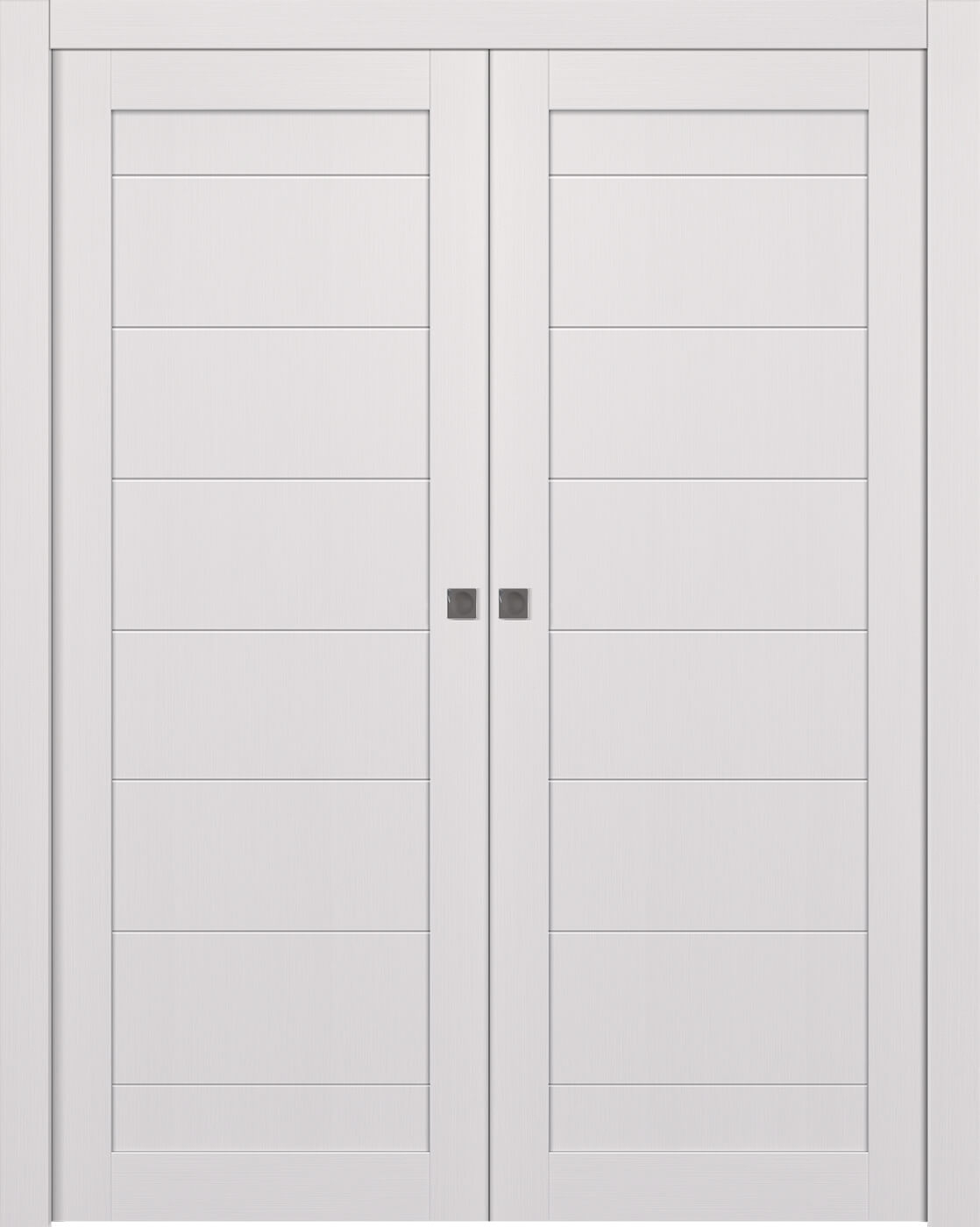 Ermi Bianco Noble Double pocket doors