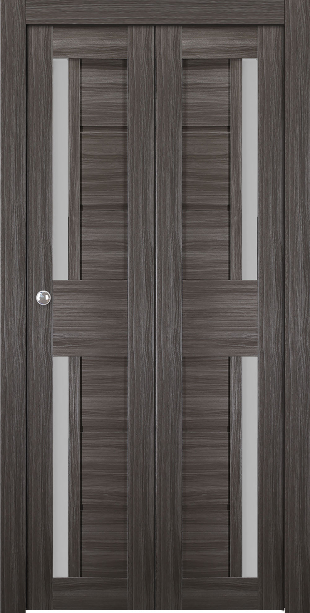 Esta Vetro Gray Oak Bi-folding doors