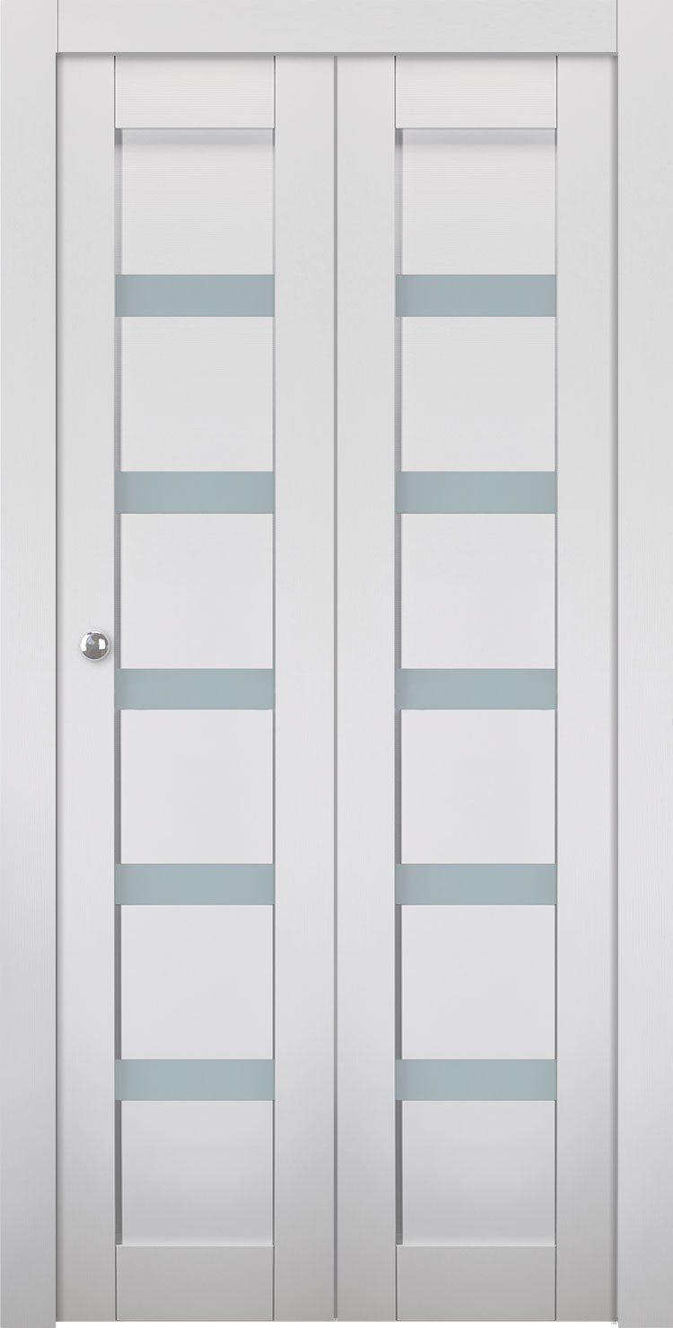 Leora Vetro Bianco Noble Bi-folding doors