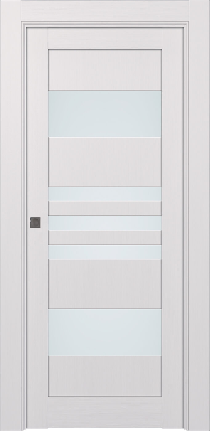 Leti Vetro Bianco Noble Pocket doors