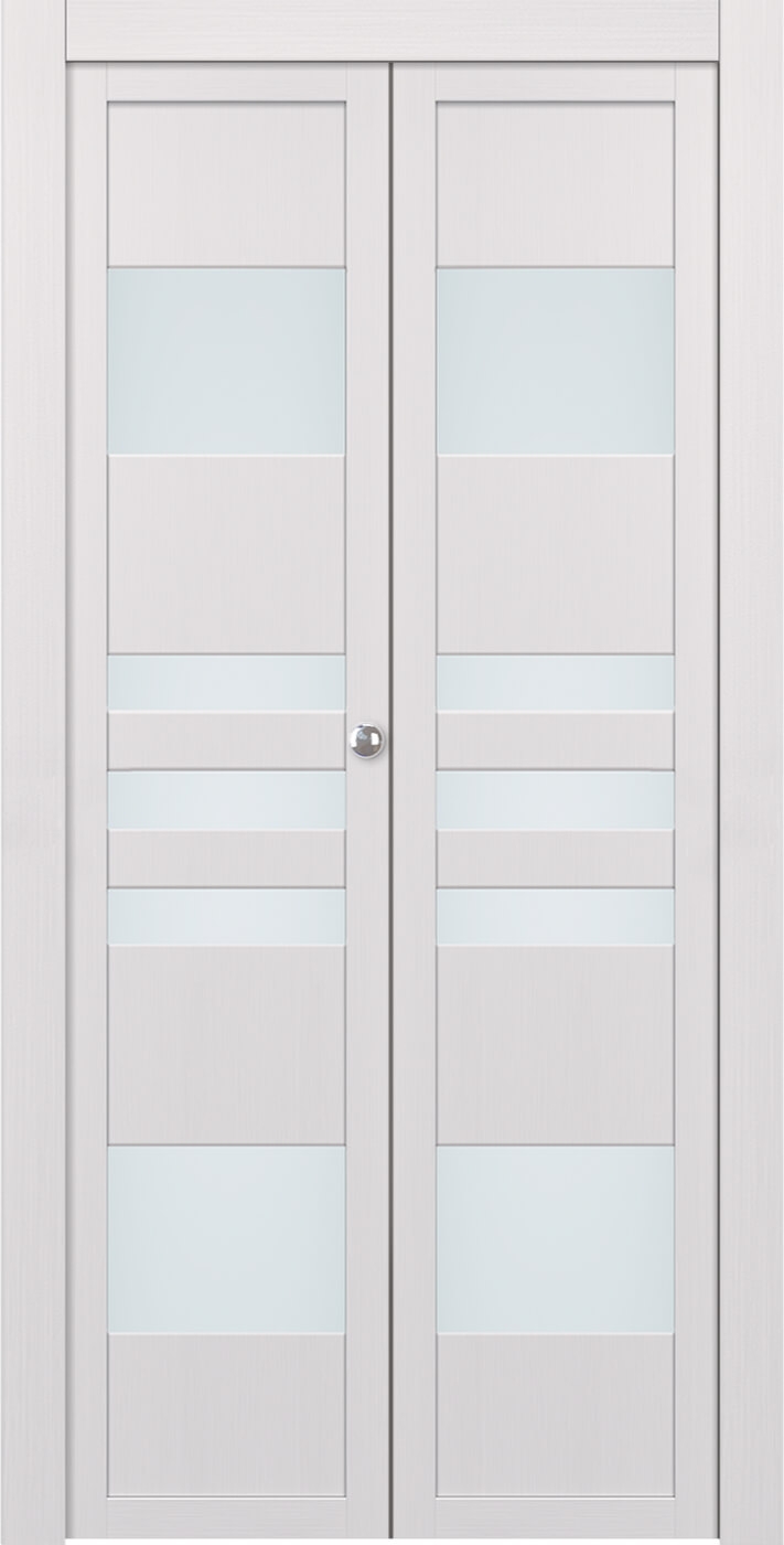 Leti Vetro Bianco Noble Bi-folding doors