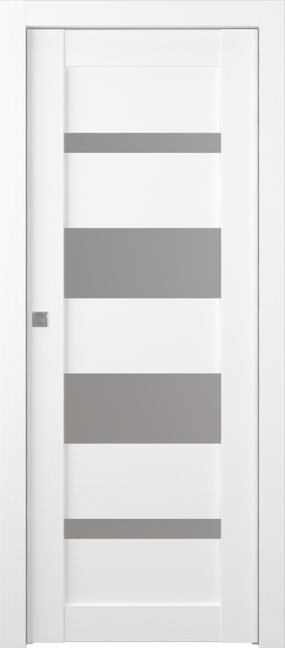 Mirella Vetro Bianco Noble Pocket doors