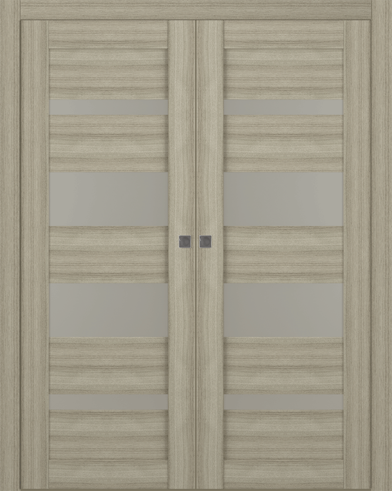 Mirella Vetro Shambor Double pocket doors