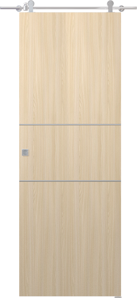Optima 2H Loire Ash Barn doors