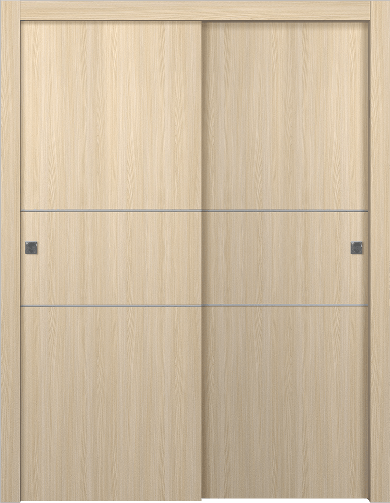 Optima 2H Loire Ash Bypass doors