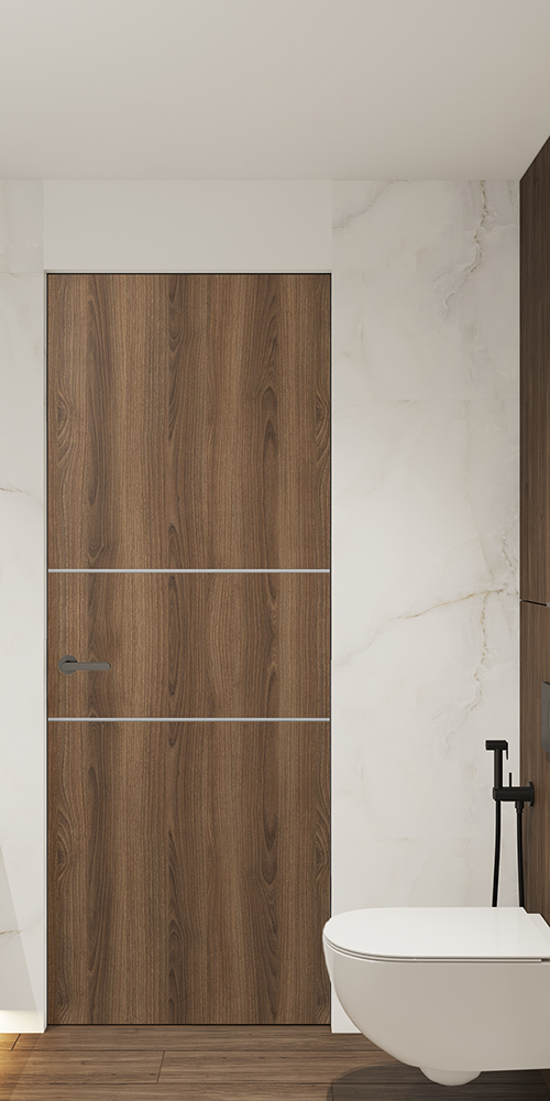 Optima 2H Pecan Nutwood Frameless