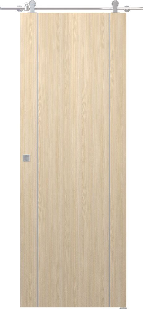 Optima 2U Loire Ash Barn doors