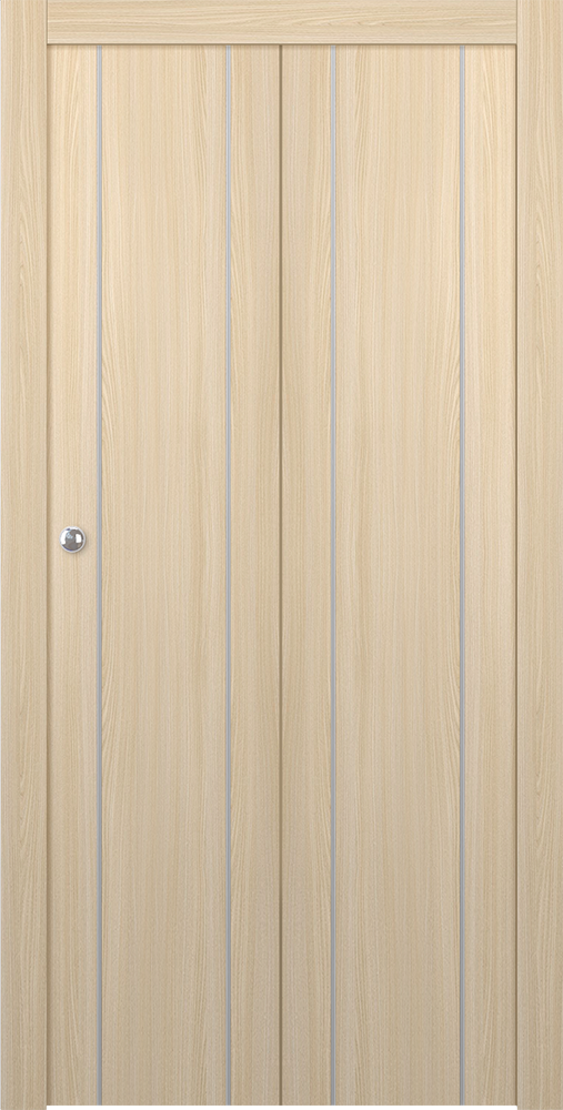 Optima 2U Loire Ash Bi-folding doors