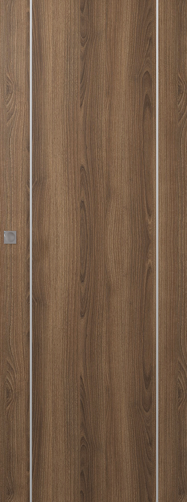 Optima 2U Pecan Nutwood Hidden barn