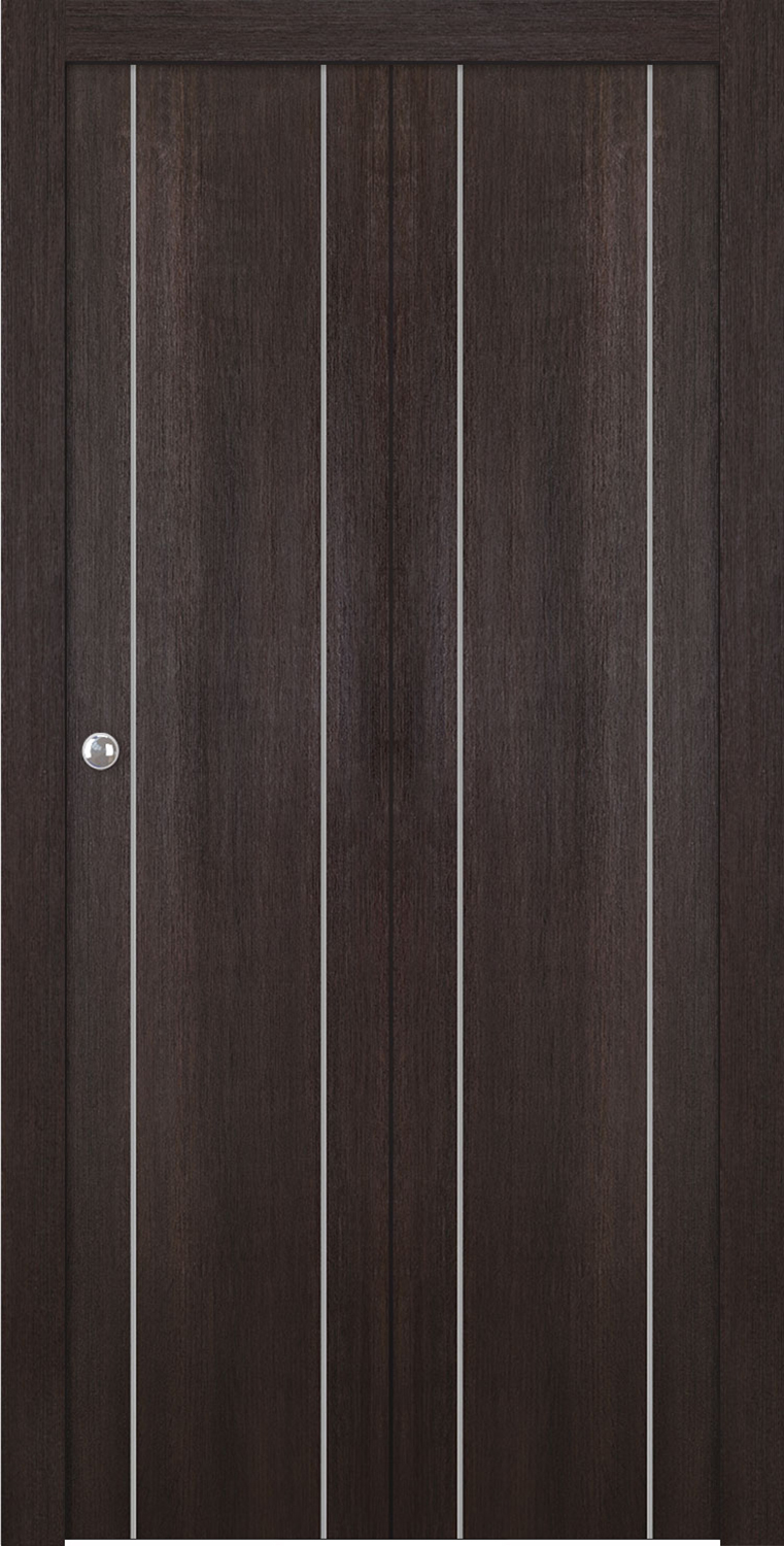 Optima 2U Veralinga Oak Bi-folding doors