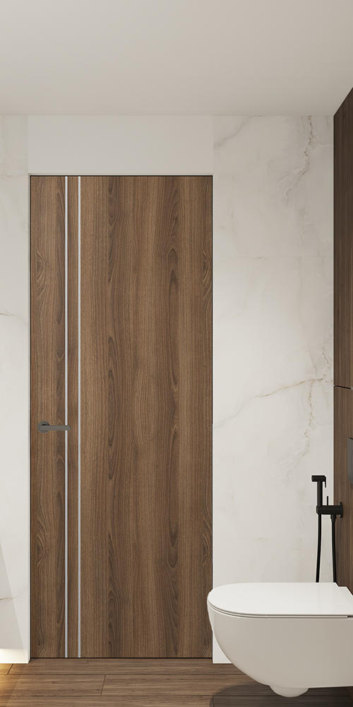 Optima 2V Pecan Nutwood Frameless