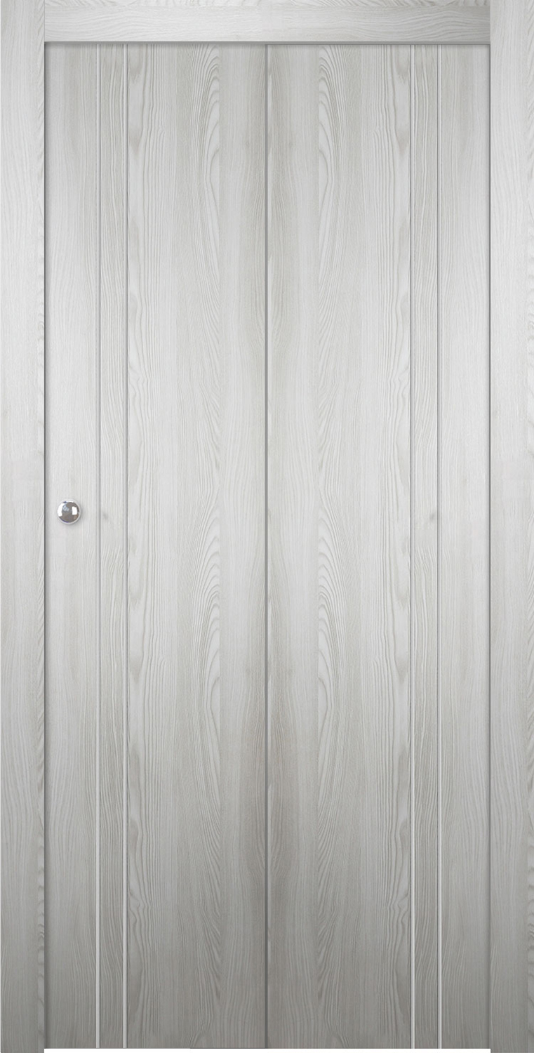 Optima 2V Ribeira Ash Bi-folding doors