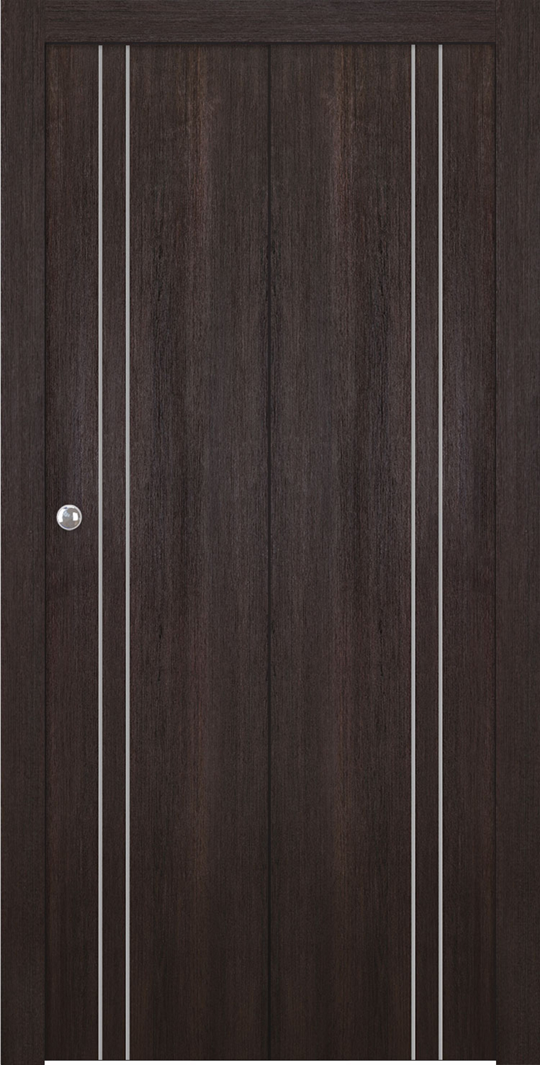 Optima 2V Veralinga Oak Bi-folding doors