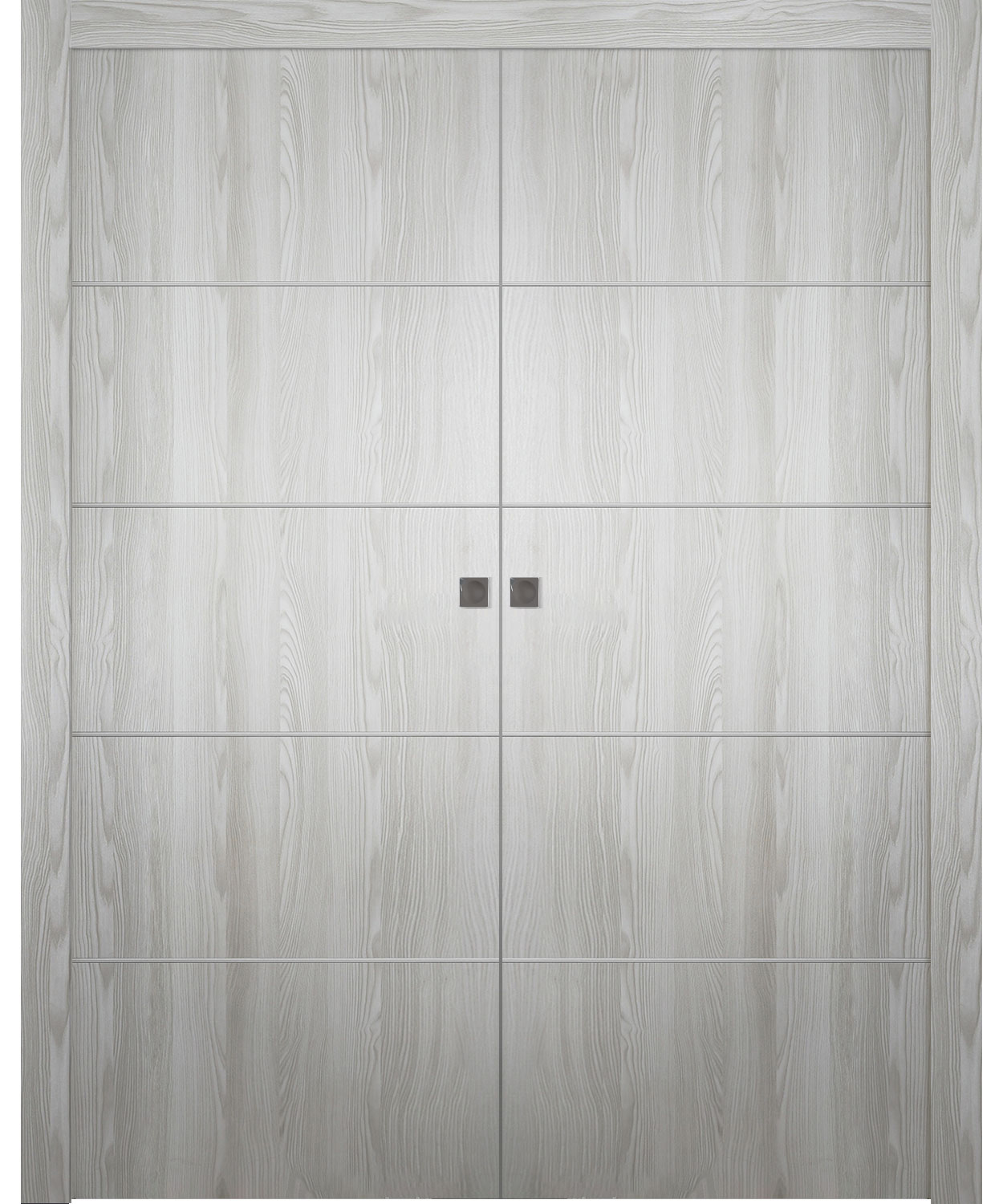 Optima 4H Ribeira Ash Double pocket doors