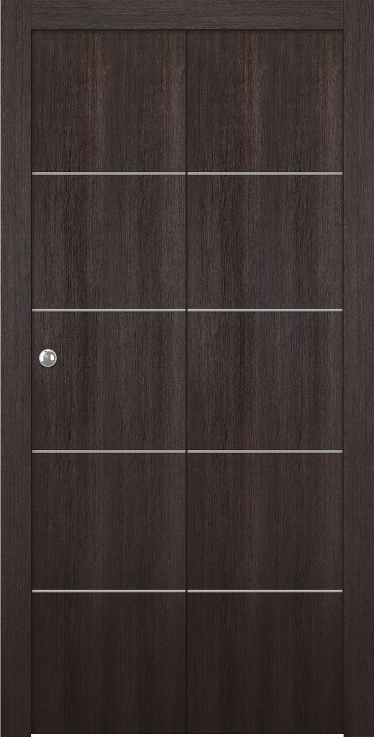 Optima 4H Veralinga Oak Bi-folding doors