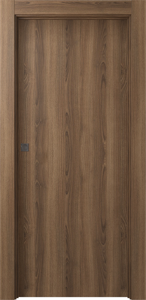Optima Pecan Nutwood Pocket doors