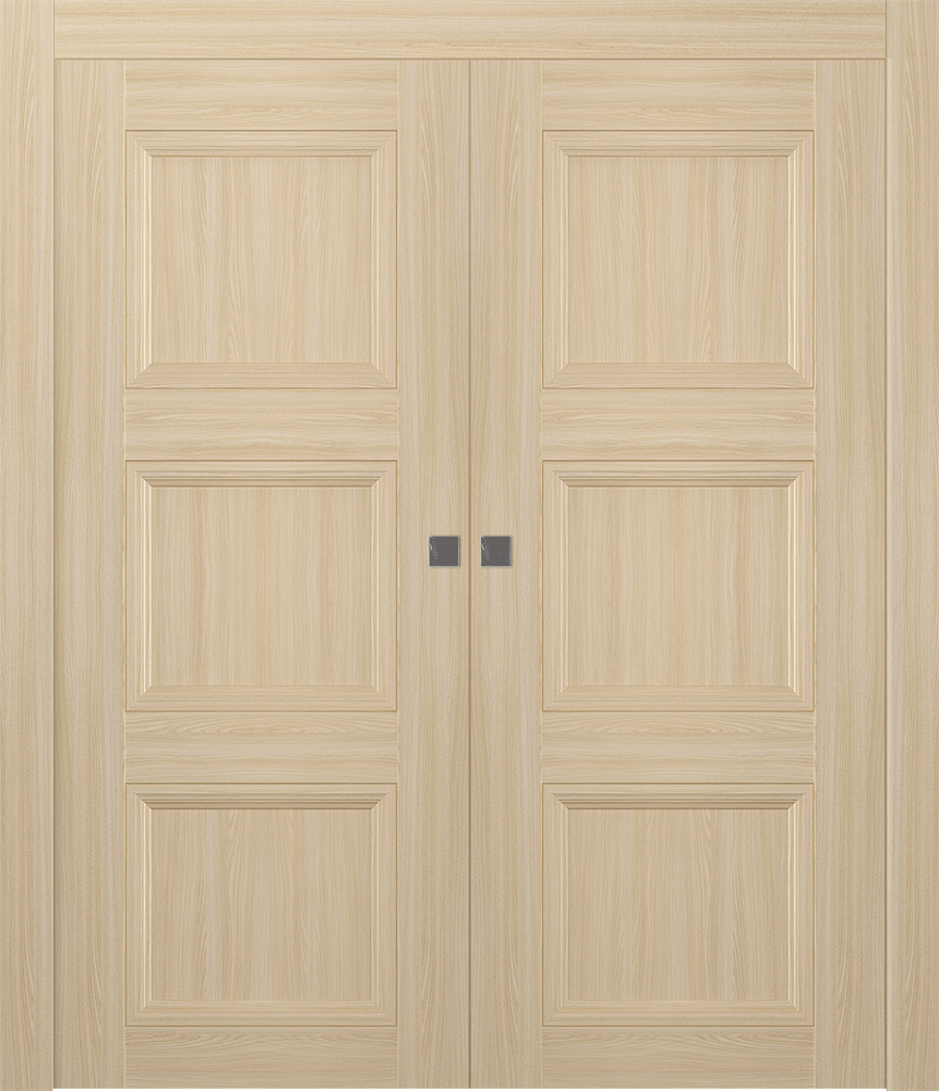 Oxford Duo 07 2Rn Loire Ash Double pocket doors