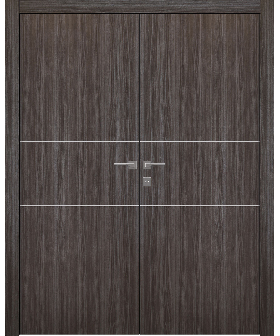 Palladio 2H Gray Oak Double doors