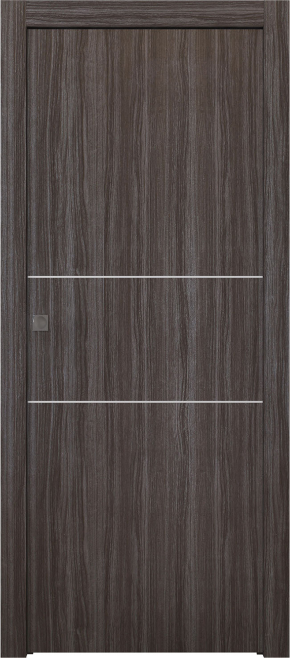 Palladio 2H Gray Oak Pocket doors