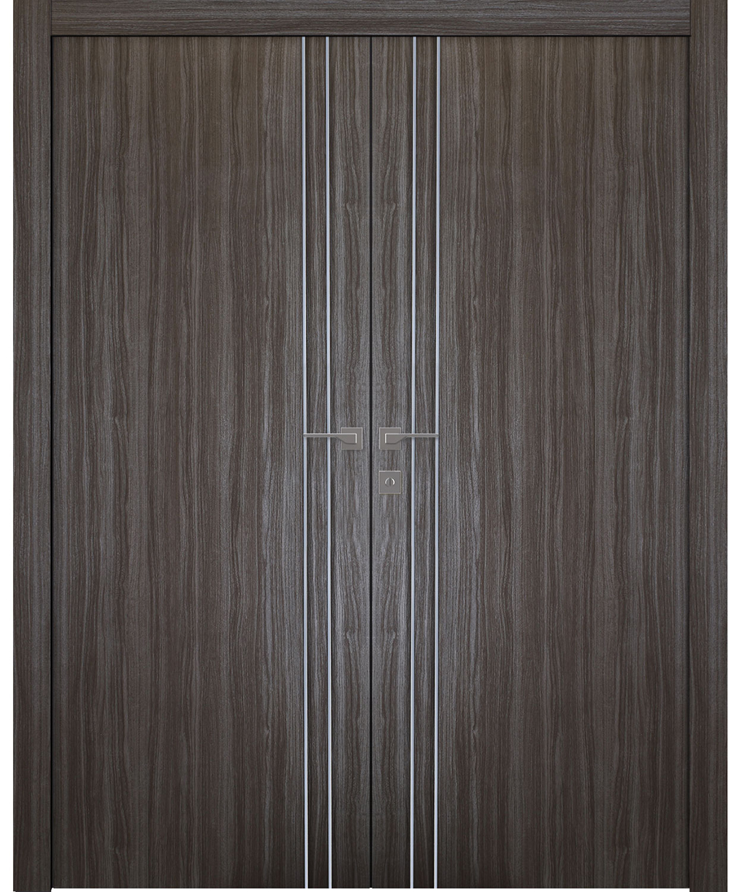 Palladio 2U Gray Oak Double doors