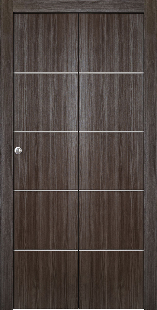 Palladio 4H Gray Oak Bi-folding doors