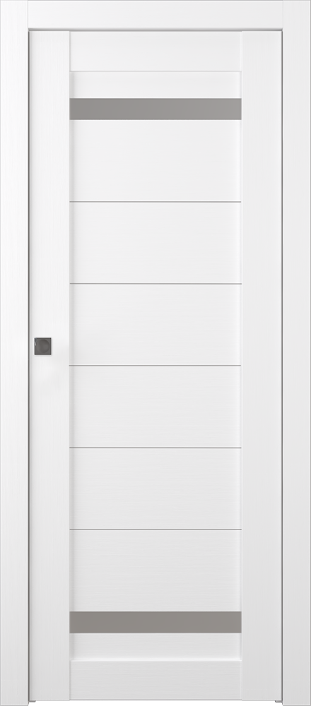 Perla Vetro Bianco Noble Pocket doors