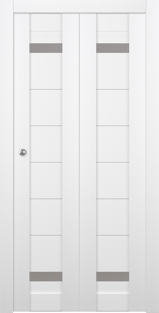 Perla Vetro Bianco Noble Bi-folding doors