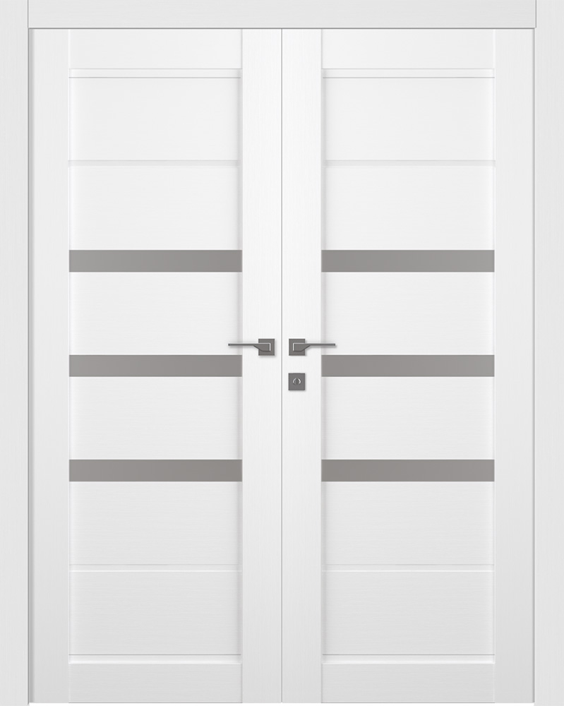 Rita Vetro Bianco Noble Double doors