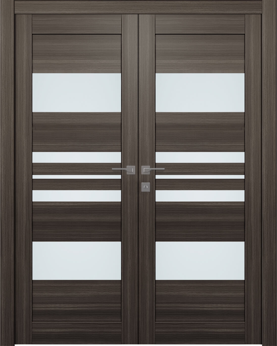 Romi Vetro Gray Oak Double doors