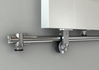 SS 304 Top Mounted Sliding Door Hardware