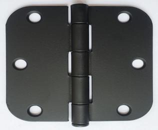 Metal Hinges Black 4x4