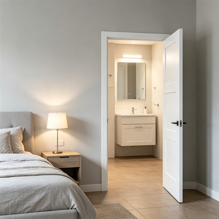 3-panel Solid Core Shaker Door