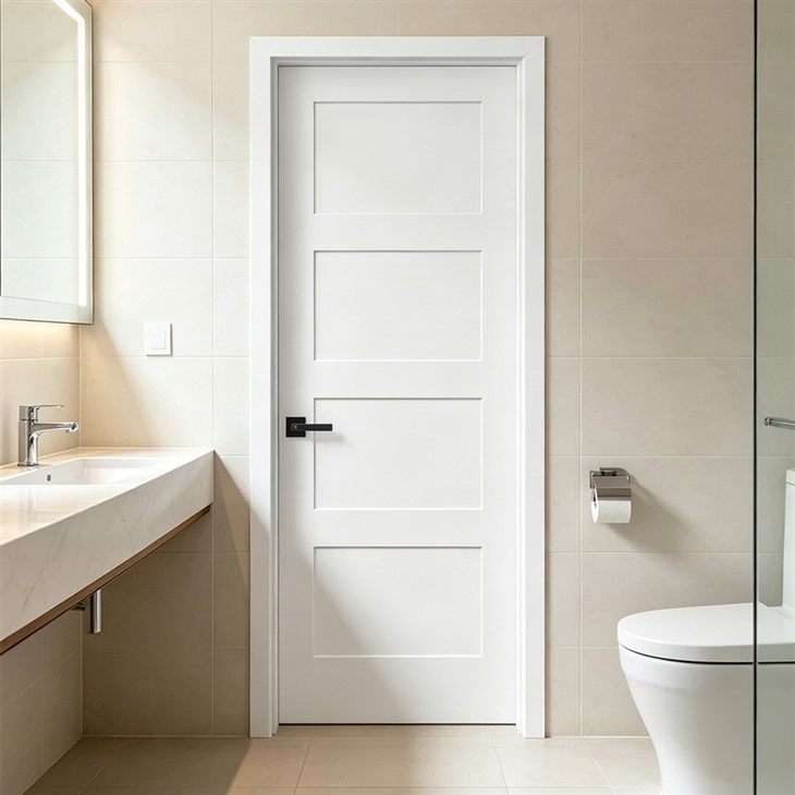 4-panel Solid Core Shaker Door