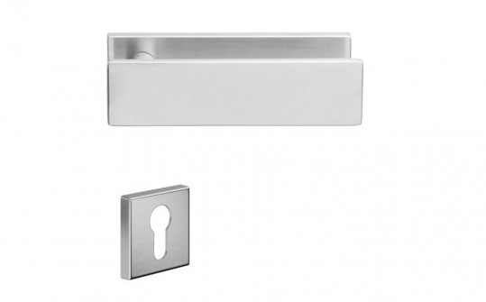 DnD Due Lever Power Satin Chrome Keyed DU11YPCS