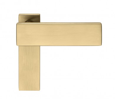 DnD Due Lever Antique Satin Gold Dummy DU10PVD-SG