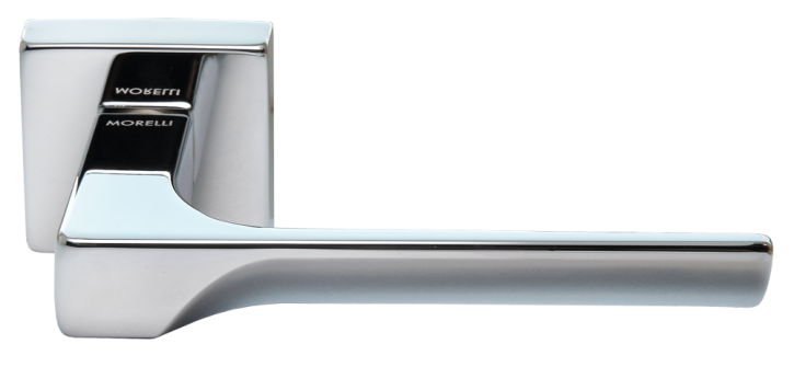 Door Handle Morelli Fiord-SQ CRO, Chrome