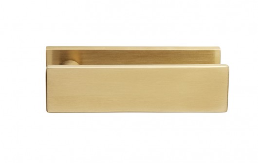 DnD Due Lever Antique Satin Gold Dummy DU11PVD-SG