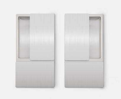 AGB Kit Maniglia Wave Passage Satin