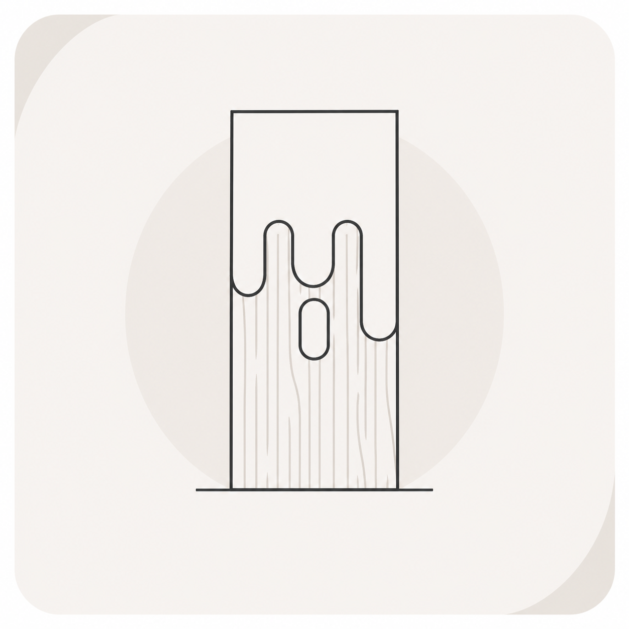 Interior door opening types diagram—swing, sliding barn, double, and bi-fold configurations