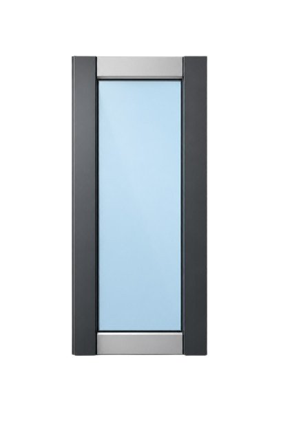 1-lite frosted glass interior door lite insert design
