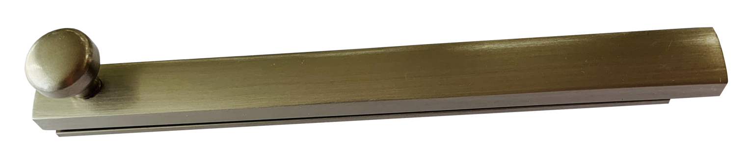 Emtek Flush Bolt 6" Concealed Surface Mount, Satin Nickel (US15)