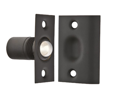Ball & Catch Solid Brass 8802, Flat Black (US19)